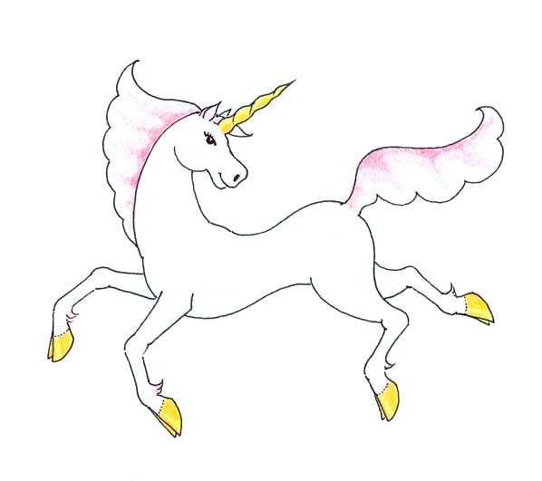 Licorne qui danse