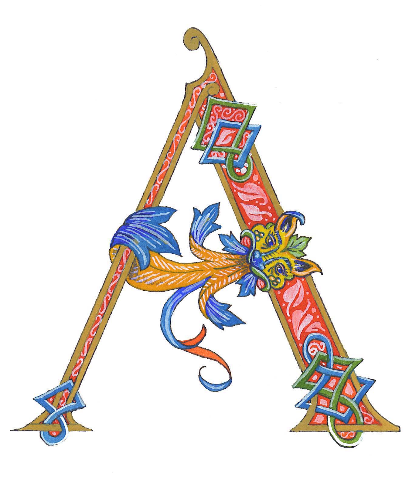Calligraphy & Illumination - CalligraFée-Jane Sullivan
